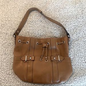 Tignanello - Beautiful Tan leather shoulder bag